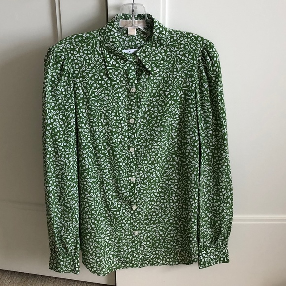 Michael Kors Silk Blouse Net-A-Porter NWT - Picture 3 of 10